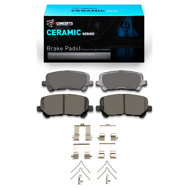 Acura MDX Brake Pads - Rear - R1 Concepts - Ceramic - `07-`25